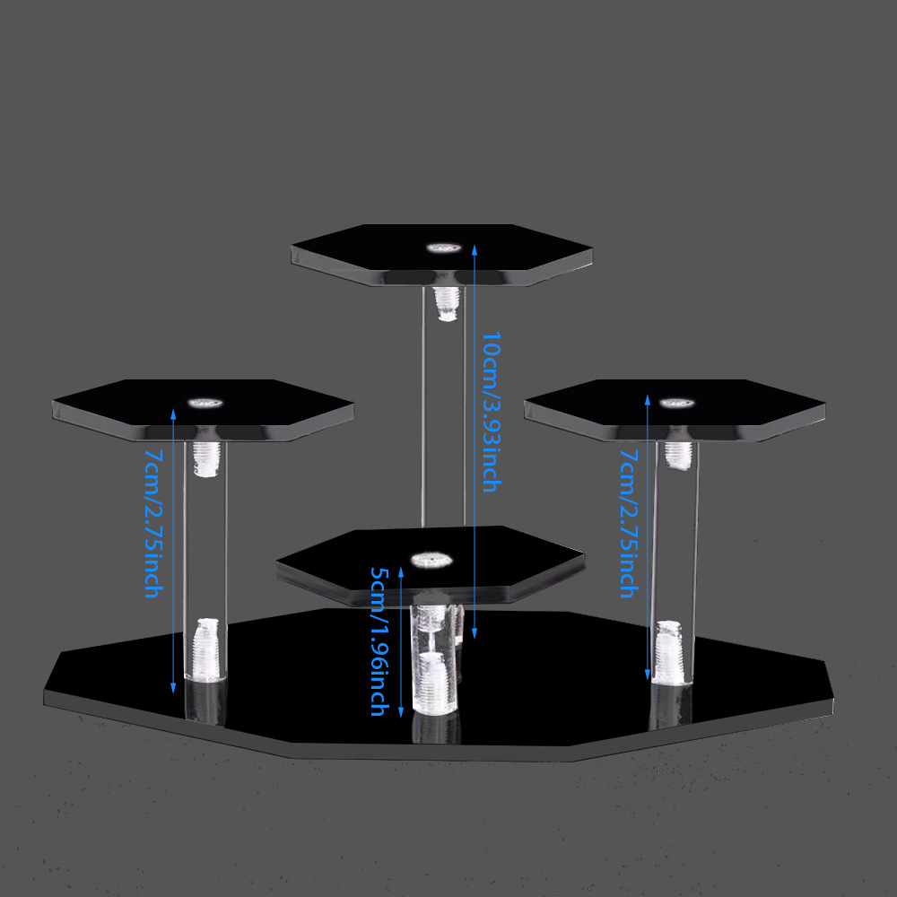 Layered Acrylic Display Stand  - Pop Display Shelf 评论和价格