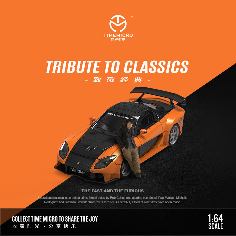 TimeMicro-TM 1/64 Fast and Fur - Die Cast Car 1 64 评论和价格