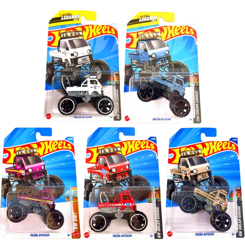 Hot Wheels Mazda Autozam Alloy - Hot Wheels Car Monster Trucks 评论和价格